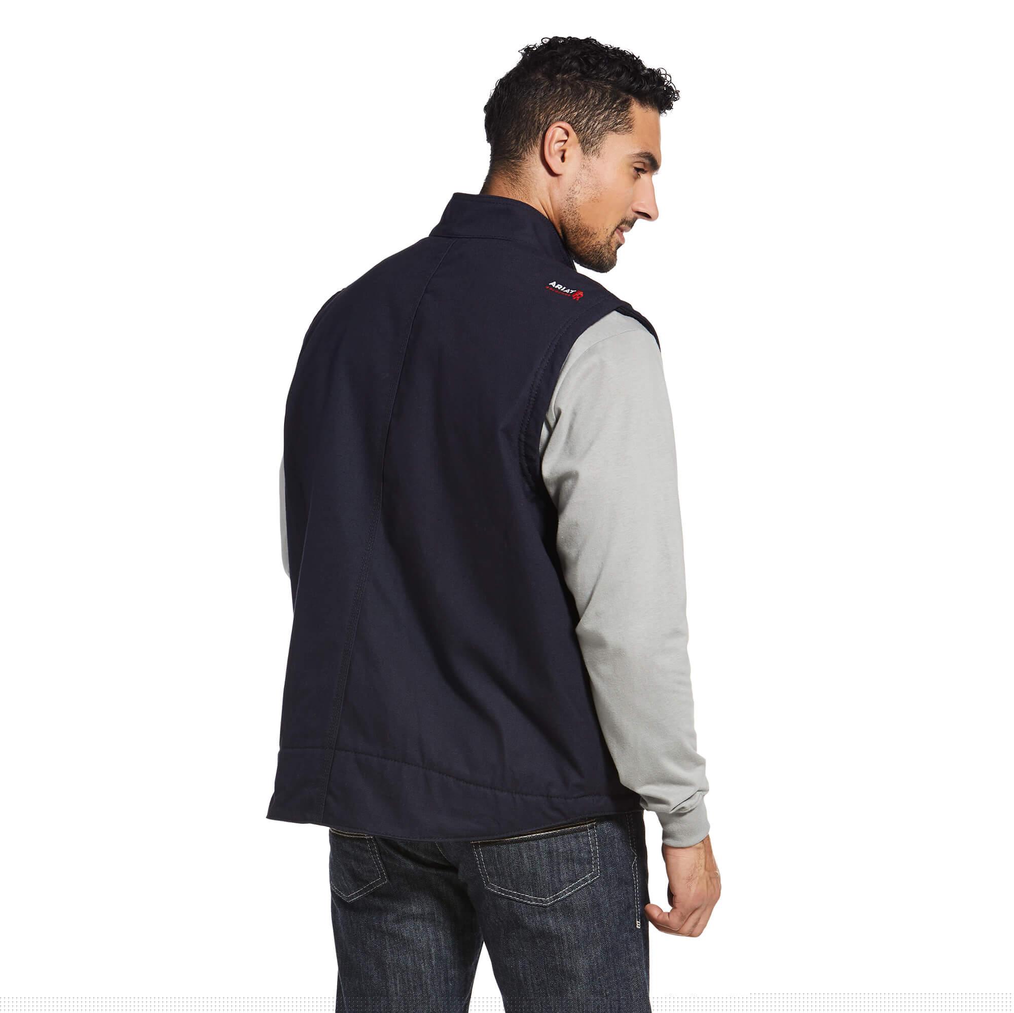 Ariat FR Workhorse Insulated Vest in Navy